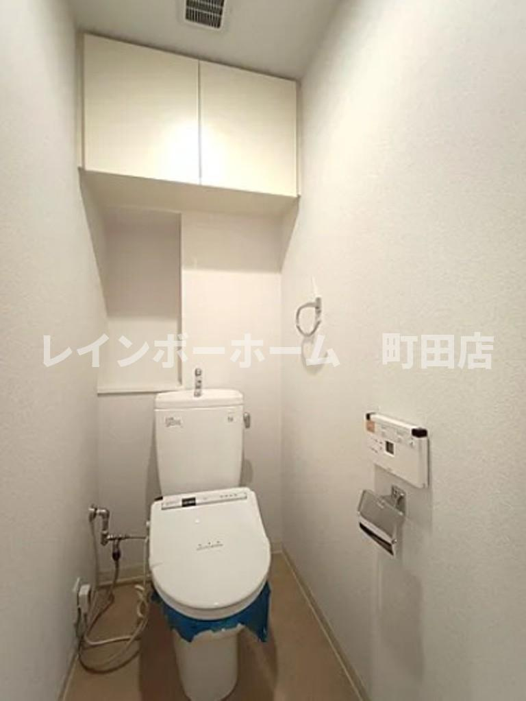 KDXレジデンス町田※初期費用分割あと払いサービス利用可能物件のトイレ