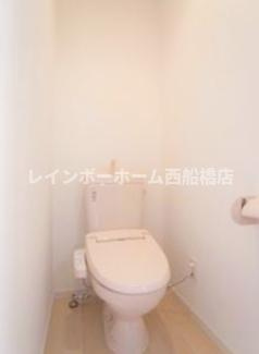 ソレイユ津田沼のトイレ