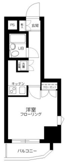 【間取り】 | スカイコート両国第２ | 間取りです。