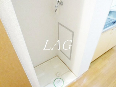 【設備】 | エルミタージュ | 室内洗濯機置き場です。