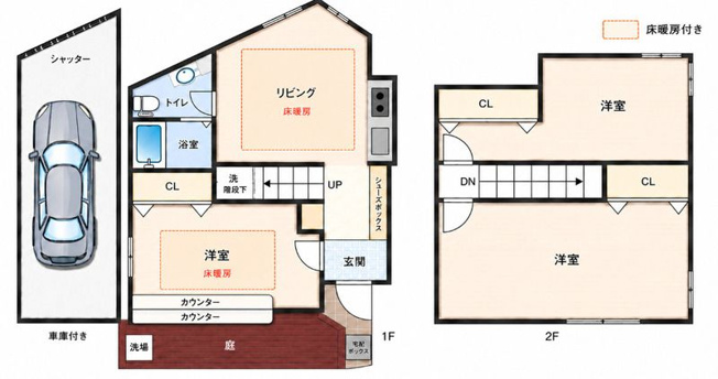 【間取り】 | 桜台２丁目戸建て