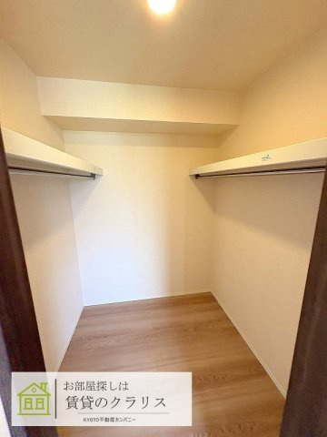 GRAMM松室吾田神町A棟の収納