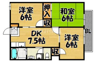 【間取り】 | ヴェルディハイツ