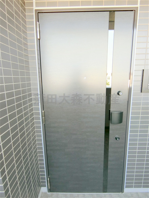 アジールコート池上の玄関