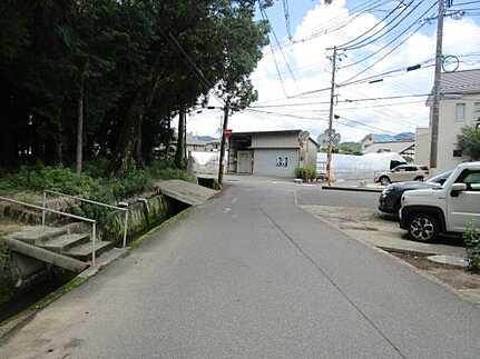 安佐南区川内６丁目の前面道路含む現地写真