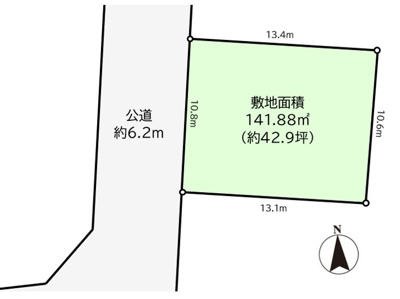 【区画図】 | 高台に広がる閑静な住宅　暮らしの楽しみ