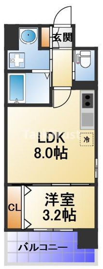 【間取り】 | ビガーポリス486与力町公園Ⅱ