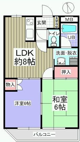 シビルコートの間取り