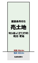 山科区西野大鳥井町　土地の画像