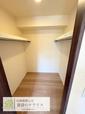 GRAMM松室吾田神町A棟の収納