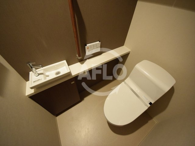 グランドメゾン新梅田タワー　大淀小学校のトイレ|グランドメゾン新梅田タワー　温水洗浄便座
