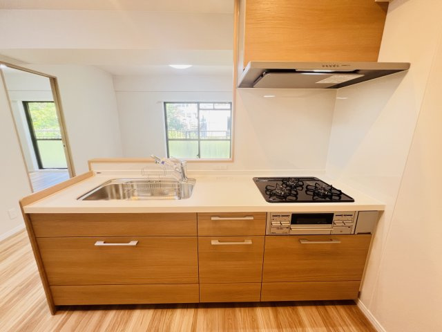 マンション長田11のキッチン|キッチンでお料理をお楽しみください