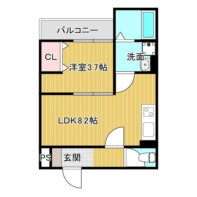 フォレ下穂積の間取り