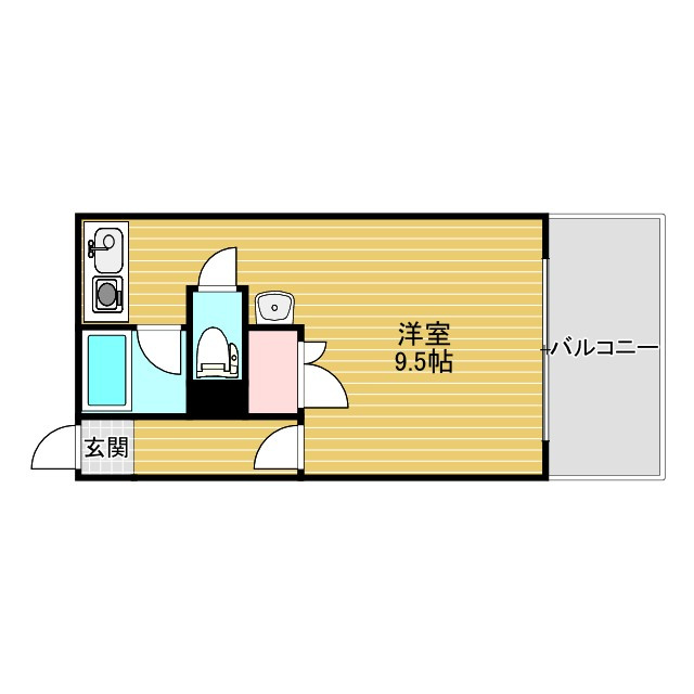H's flatsの間取り