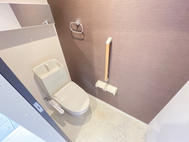 温水洗浄便座です！