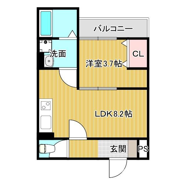 フォレ下穂積の間取り