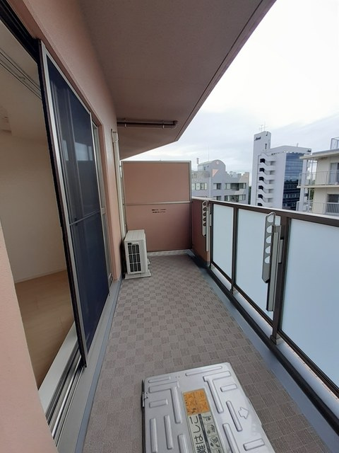 カーサトレンタのバルコニー