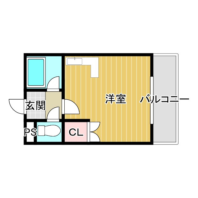 ビスタ千里丘Vの間取り