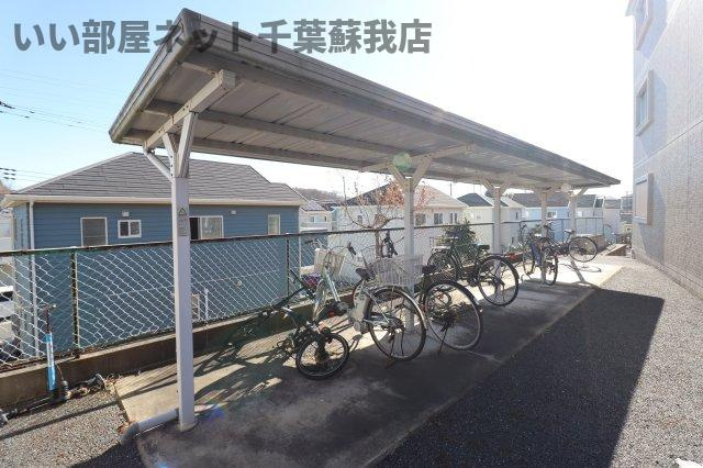 サンライズ鎌取のその他共用部分|駐輪場
