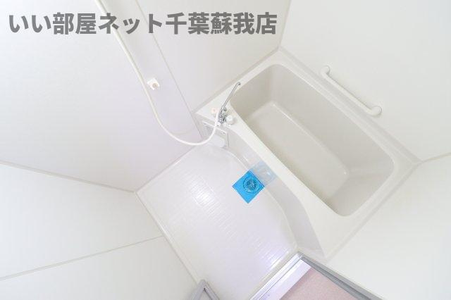 サンライズ鎌取の浴室|日々の疲れを癒すお風呂付です