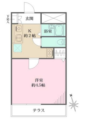 グリーンタウン５の間取り