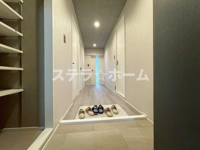 セントラル朝日が丘の玄関|きれいな玄関です