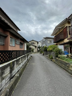 【前面道路含む現地写真】 | 市原市姉崎　中古戸建　姉ヶ崎駅