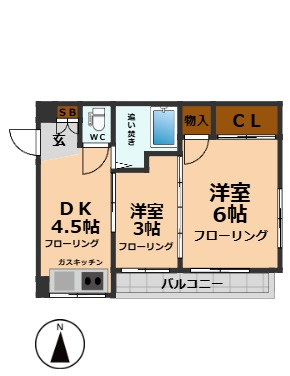 【間取り】 | 椿ビル