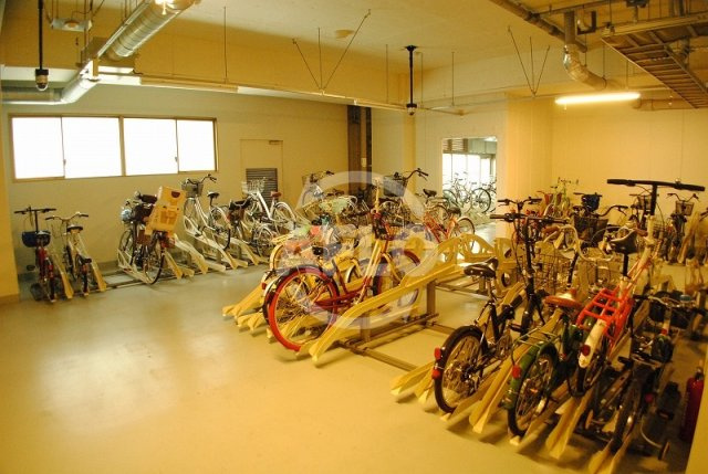 松屋タワーの区画図|松屋タワー　自転車置き場