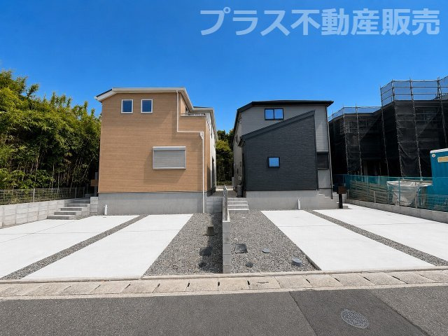 【外観】 | 福岡市早良区梅林6丁目第6　1号棟（全2棟）【仲介手数料無料・0円】 | 現地写真。同じ物件を見るなら、プラス不動産販売にお任せ下さい。