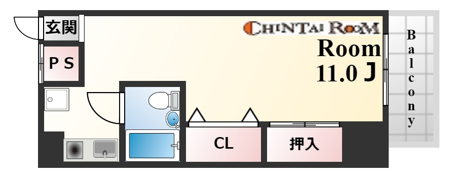 メイナー新神戸の間取り