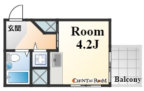 ライオンズマンション六甲道の間取り