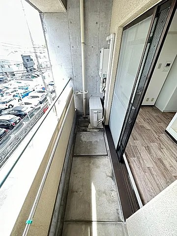 グランパラッツォのバルコニー