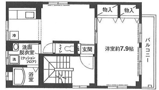 アデッソ学芸大  の間取り|間取りです。