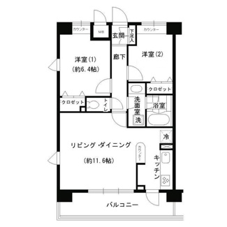 【間取り】 | ソルヴェールレジデンス | 間取りです。
