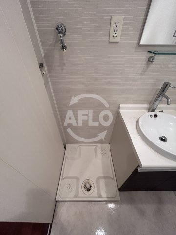 セレッソコート新大阪の洗面所|セレッソコート新大阪　洗濯パン