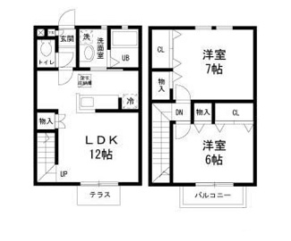 【間取り】 | Village Luna | 間取りです。