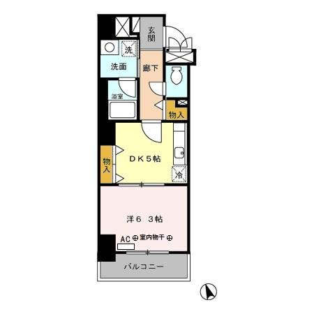 FREUDE　ASAKUSAの間取り