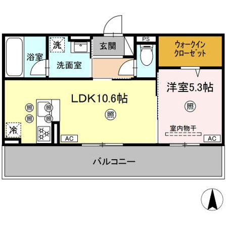 シャンポールさい　D棟