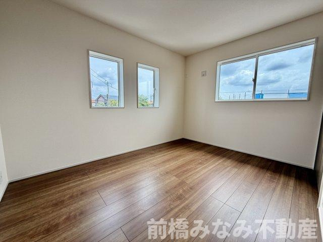 【新築】前橋市駒形町　３号棟(全３棟)　ブルーミングガーデン　新築建売分譲の洋室|洋室です