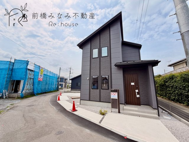 【新築】前橋市駒形町　３号棟(全３棟)　ブルーミングガーデン　新築建売分譲の外観|外観もきれいです
