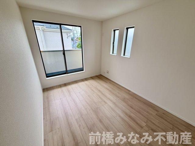 【新築】渋川市石原　A号棟(全３棟)　ハートフルタウン　新築建売分譲の洋室|使い勝手のいい洋室です