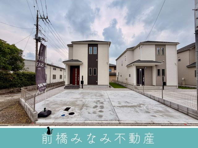 【新築】渋川市石原　A号棟(全３棟)　ハートフルタウン　新築建売分譲の外観|外観です