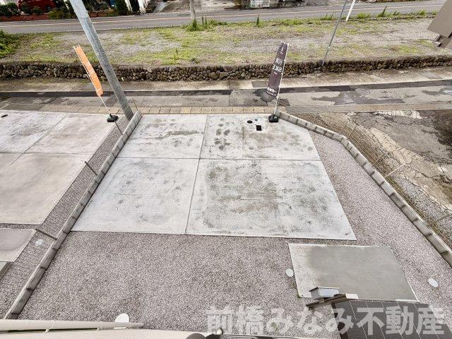 【新築】渋川市石原　A号棟(全３棟)　ハートフルタウン　新築建売分譲の駐車場|駐車場に車を止められます