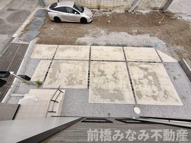 【新築】前橋市龍蔵寺町　２号棟(全３棟)　ブルーミングガーデン　新築建売分譲の駐車場|駐車スペースもあります