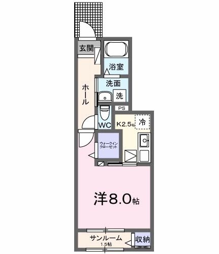 アヴニールの間取り