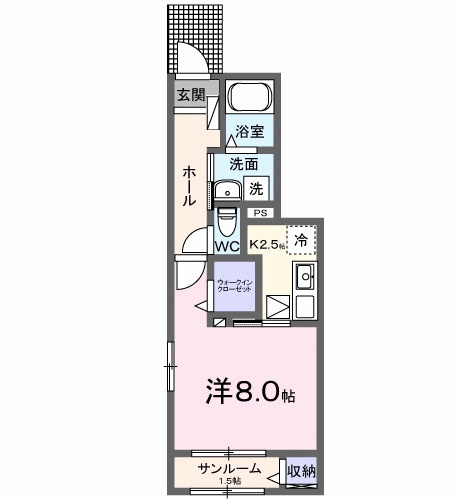 アヴニールの間取り