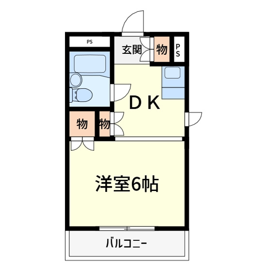 【間取り】 | パークサイドマンション