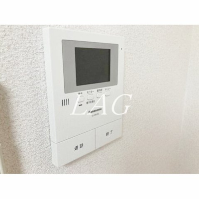 【セキュリティ】 | ザ・ウェーブ西ヶ丘 | モニター付きインターフォンです。