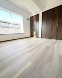 【洋室】 | 杭瀬第3団地10号棟 | ６畳の洋室は壁一面に収納が有り、お部屋がスッキリ